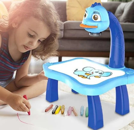 BabyKids - Mesa Infantil con Proyector LED ➕ Envío Gratis