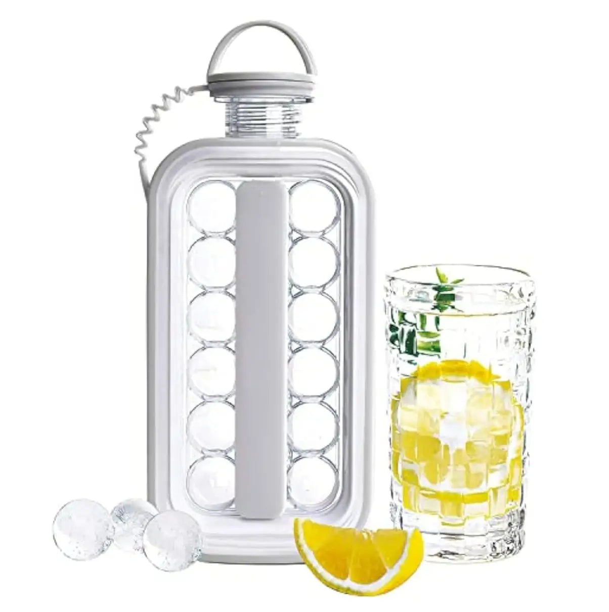 Botella Para Hacer Bolas De Hielo 2 en 1 ➕ Envío Gratis