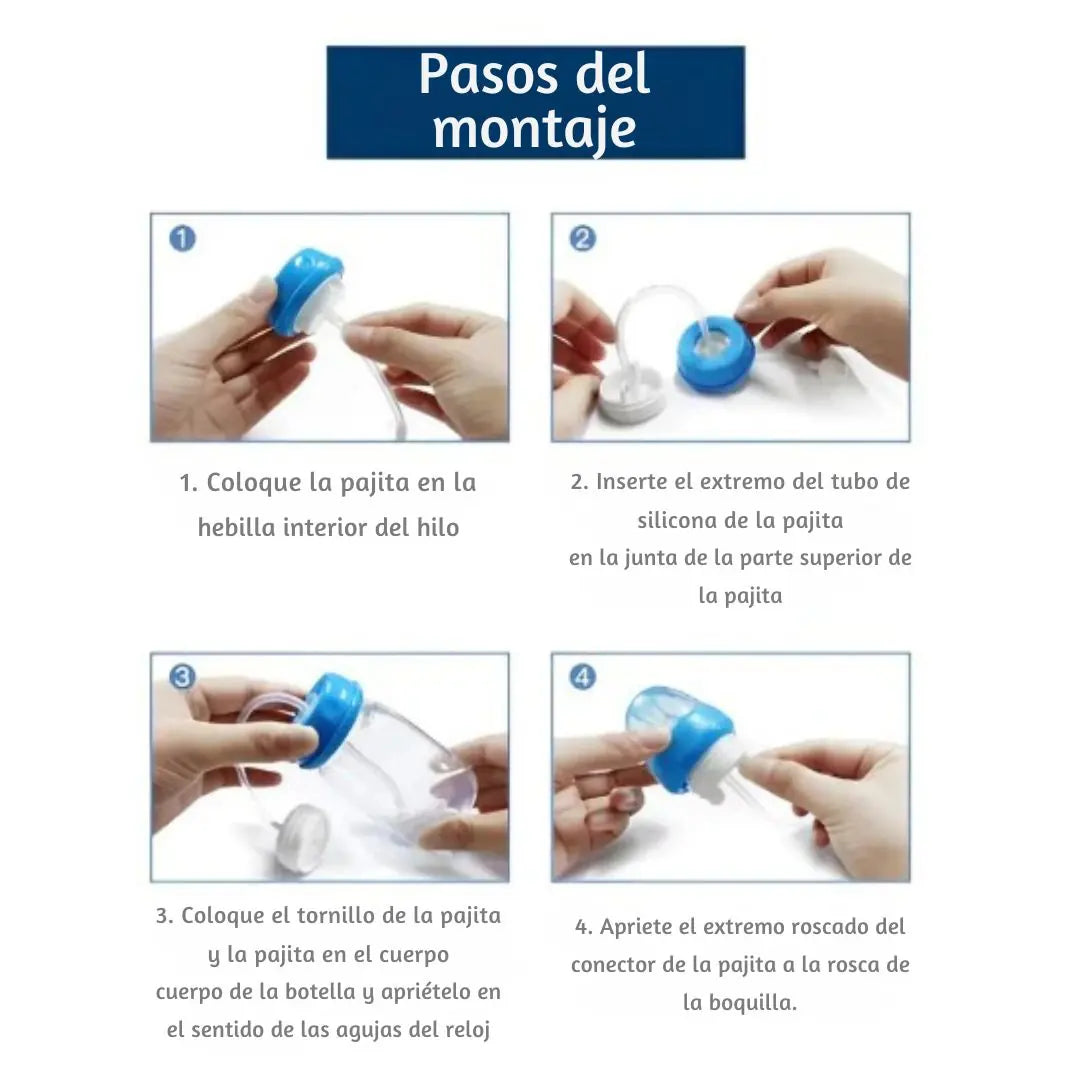 Biberón de Manos Libres ➕ Envío Gratis
