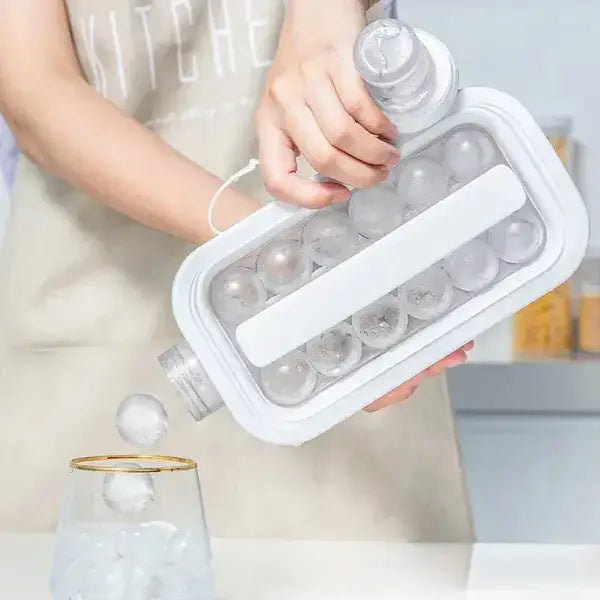 Botella Para Hacer Bolas De Hielo 2 en 1 ➕ Envío Gratis
