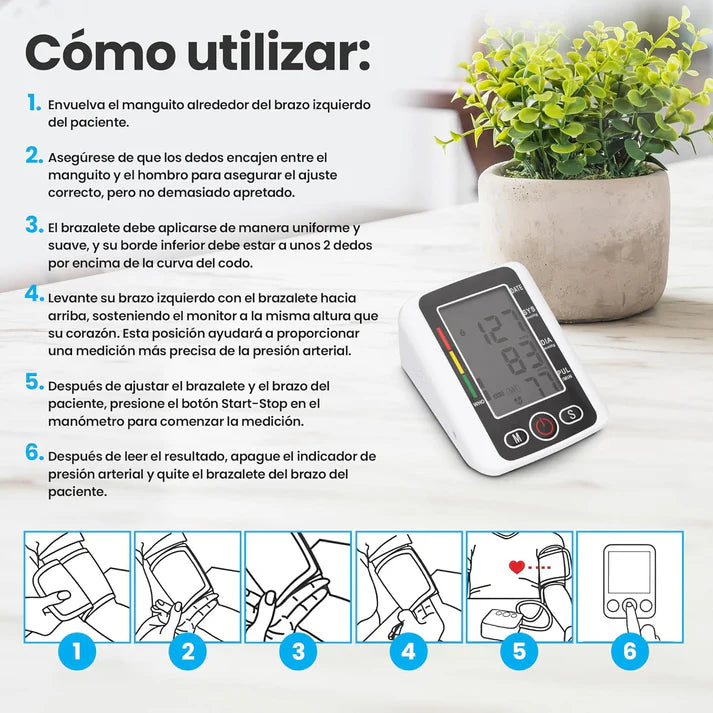 Tensiómetro Digital inteligente Youcare® Envío Gratis