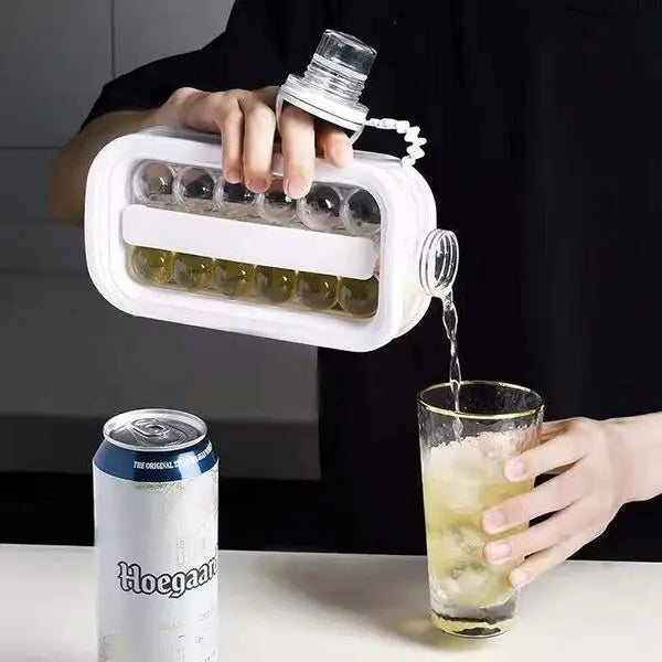 Botella Para Hacer Bolas De Hielo 2 en 1 ➕ Envío Gratis