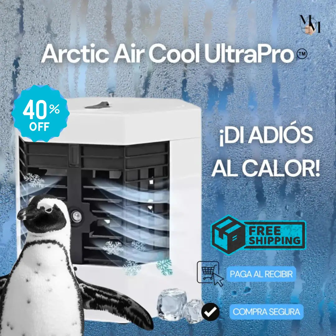 ARCTIC AIR COOL ULTRA PRO™ - SIENTE LA FRESCURA EN CUALQUIER LUGAR