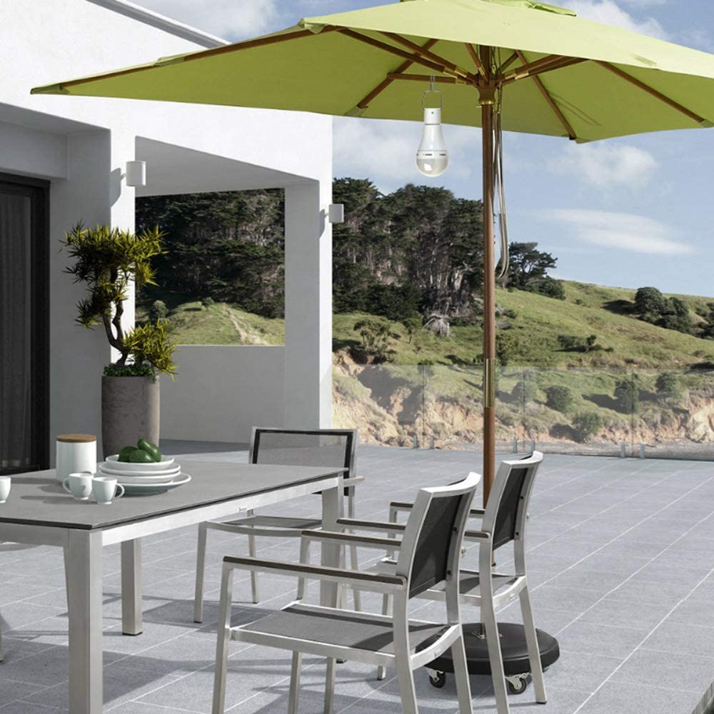 Bombillas LED 12W Con Paneles Solares : ¡Luz Sin Enchufes y Gratis!