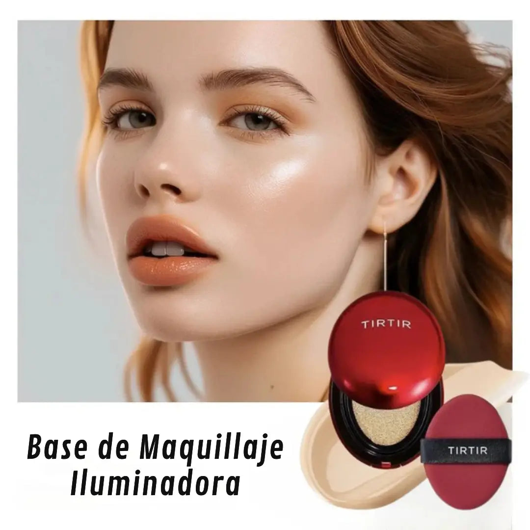 Base de Maquillaje Iluminadora de Larga Duración ✨ 5 Tonos Perfectos ➕ Envío Gratis