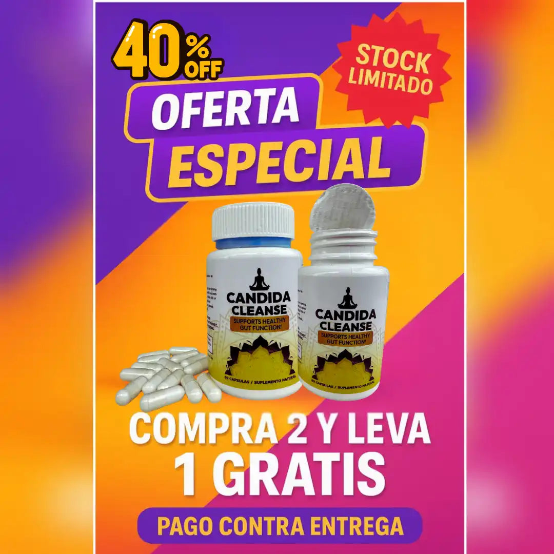 Candida Cleanse 💥 Elimina hongos intestinales que causan hinchazón crónica