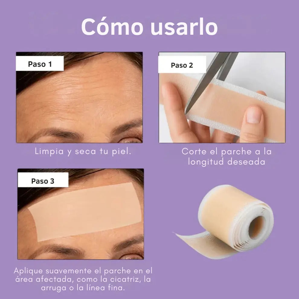 Cinta Cicatrizante de Silicona Contra Cicatrices y Arrugas ➕ Envío Gratis