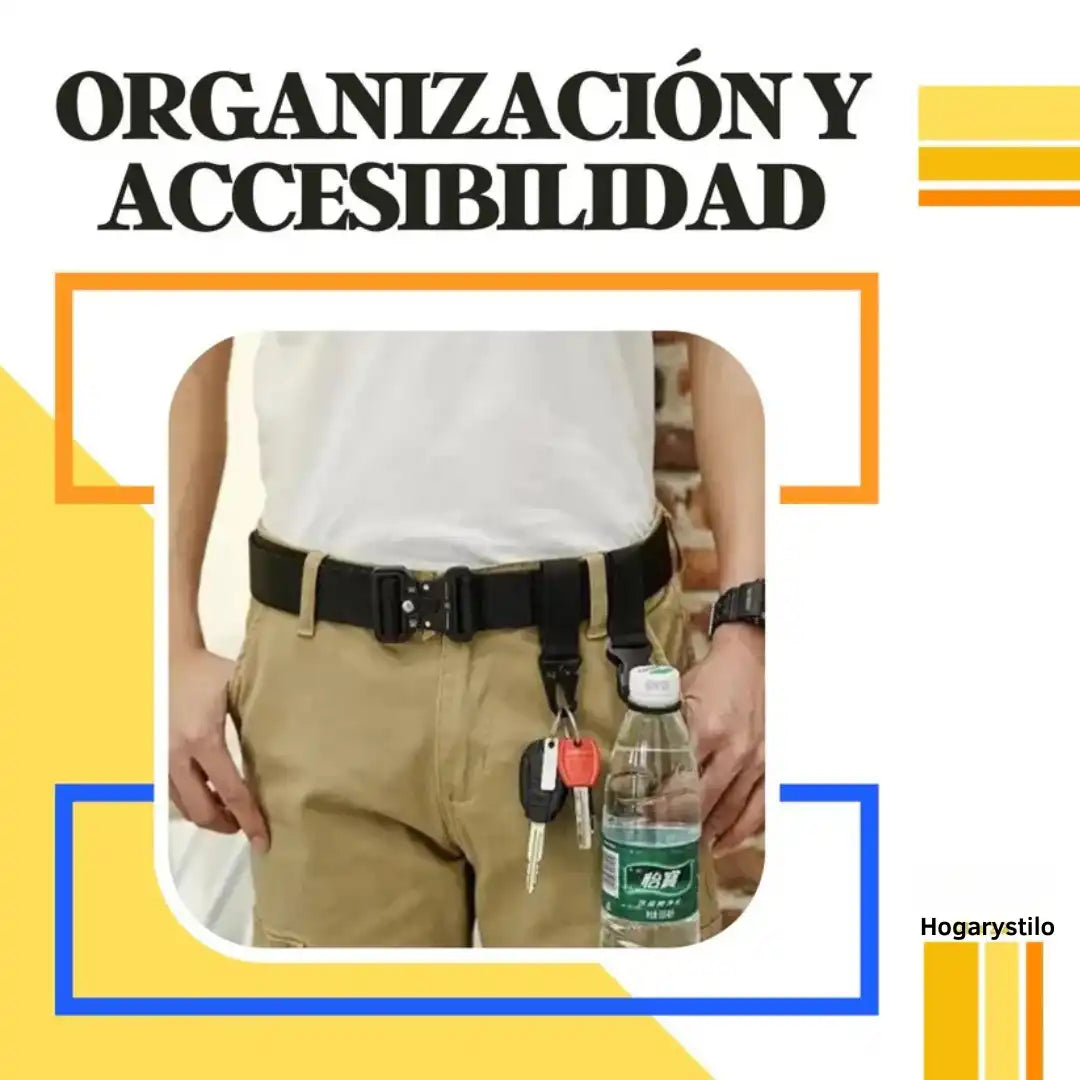 Cinturón Táctico Militar Indestructible ➕ Envío Gratis