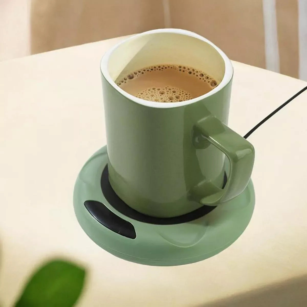 ♨️ Calentador de Bebidas Inteligente – Tu Café Siempre Caliente ☕Envío GRATIS