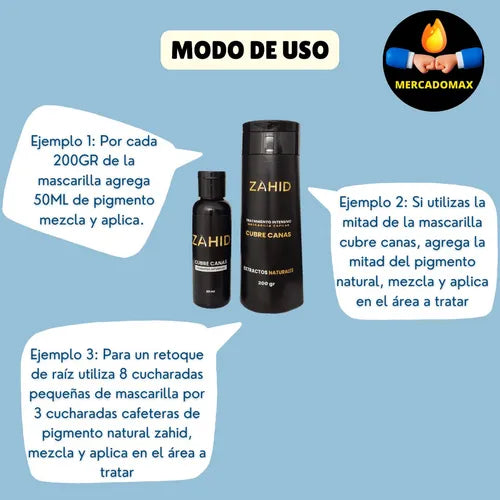 Shampoo Cubre Canas Instantáneo 🎁 Regalos por tu Compra ➕ Envío Gratis