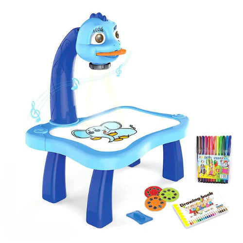 BabyKids - Mesa Infantil con Proyector LED ➕ Envío Gratis