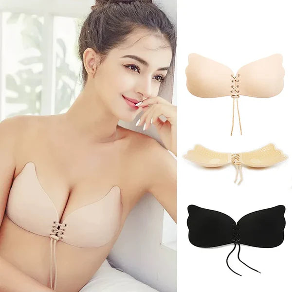 Brasier Invisible Adhesivo Mariposa 2X1 - Paga 1 y Lleva 2 ➕ Envío Gratis