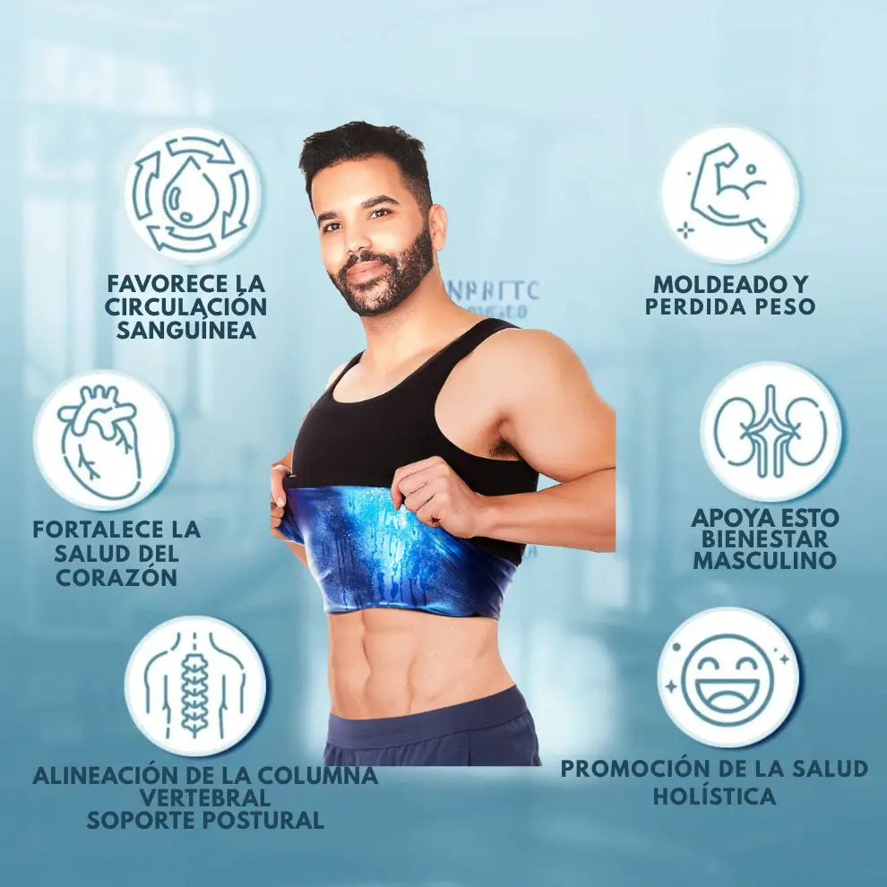 Chaleco moldeador y Reductor para un Cuerpo más Delgado y Saludable