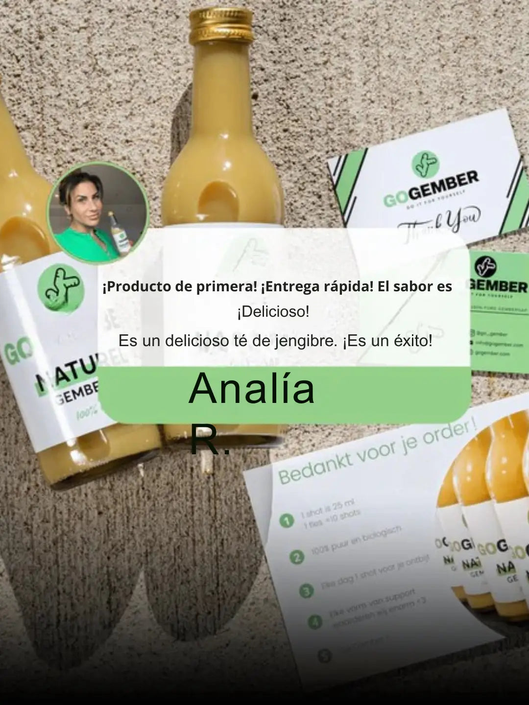Yengibré™ 100% ZUMO DE JENGIBRE - 0% AZÚCAR