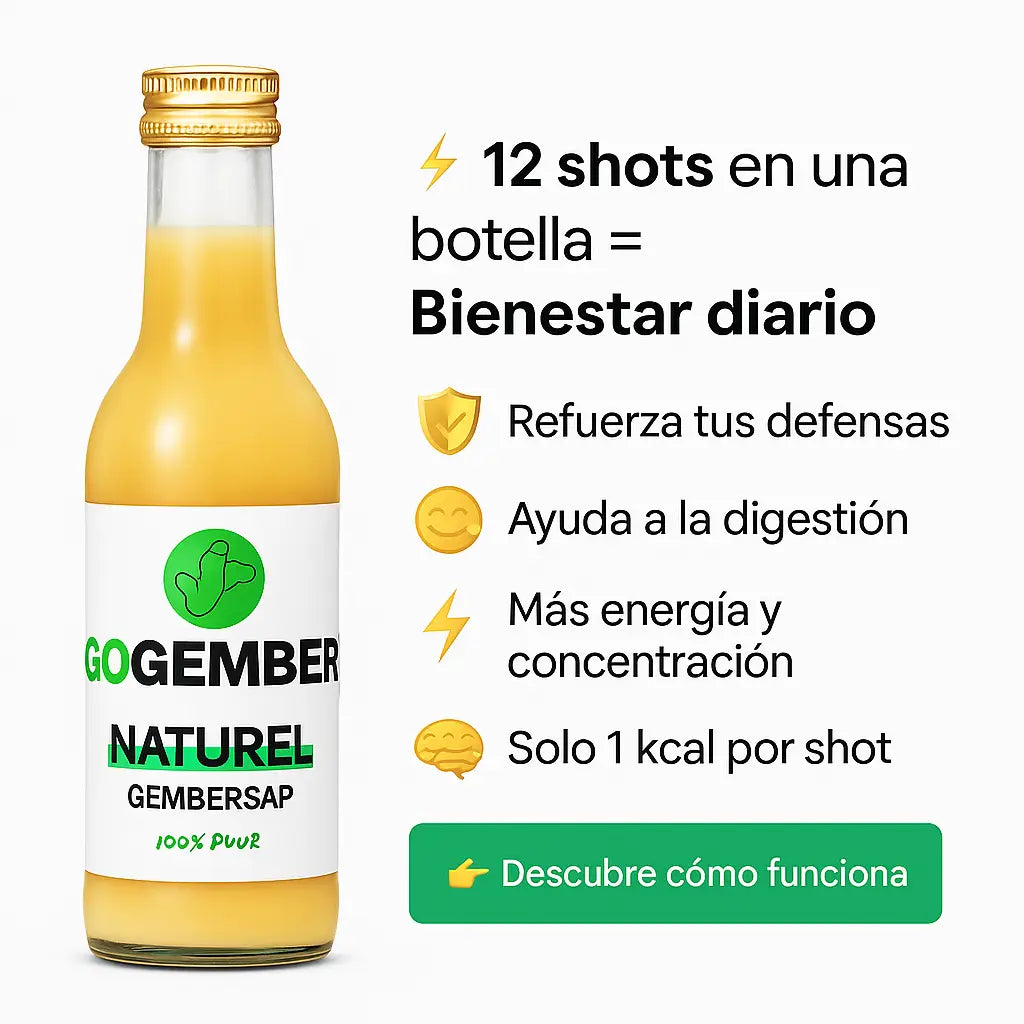 Yengibré™ 100% ZUMO DE JENGIBRE - 0% AZÚCAR
