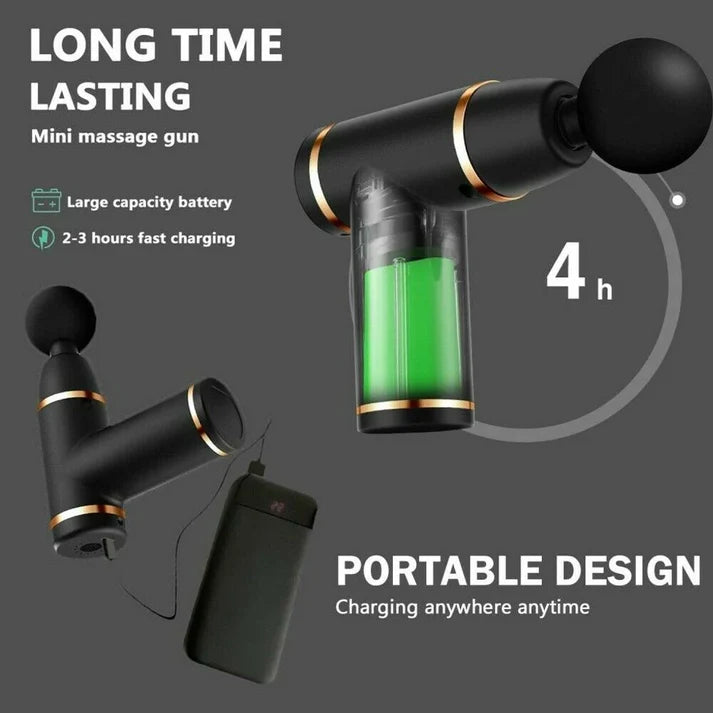 Potente Pistola de Masajes ➕ Envío Gratis