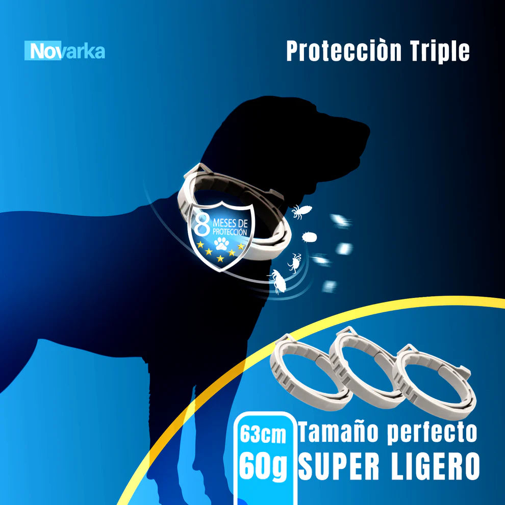 Collar Repelente Natural ✨ Anti Pulgas, Garrapatas y Mosquitos| Cuida la SALUD de Tu Mascota