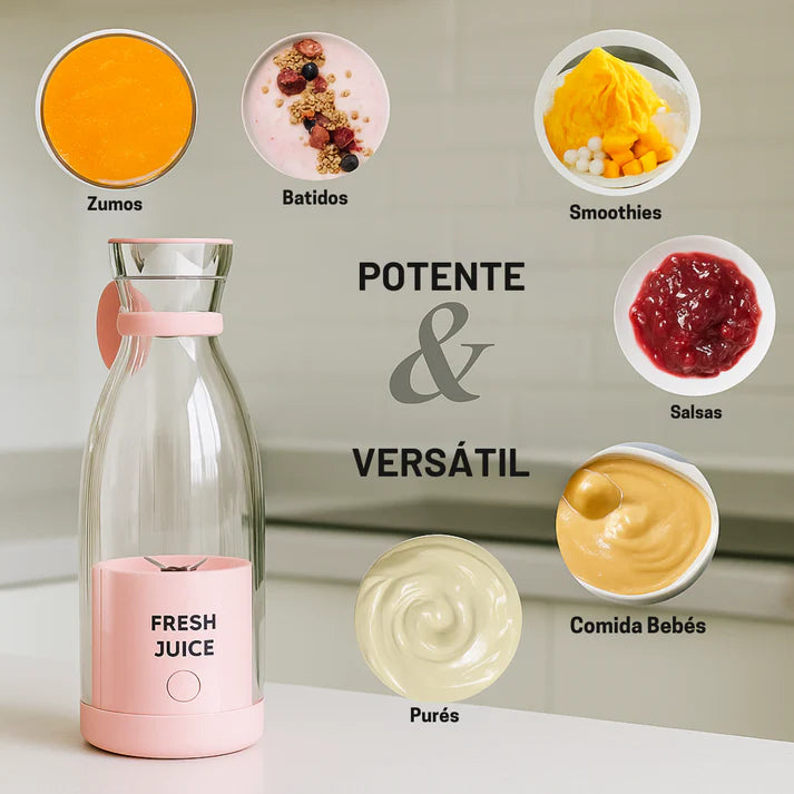 Batidora Portátil FreshJuice® - La Moda para Bajar de Peso ➕ Envío Gratis