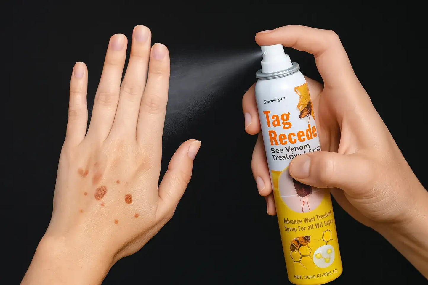 Spray "Tag Recede" con la nueva tecnología "Nano Fit Spot™ ➕ Envío Gratis