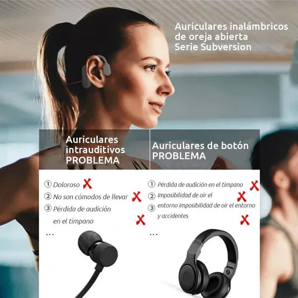 Auriculares de Conducción Ósea ➕ Envío Gratis