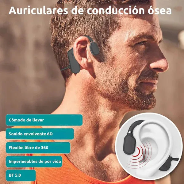 Auriculares de Conducción Ósea ➕ Envío Gratis