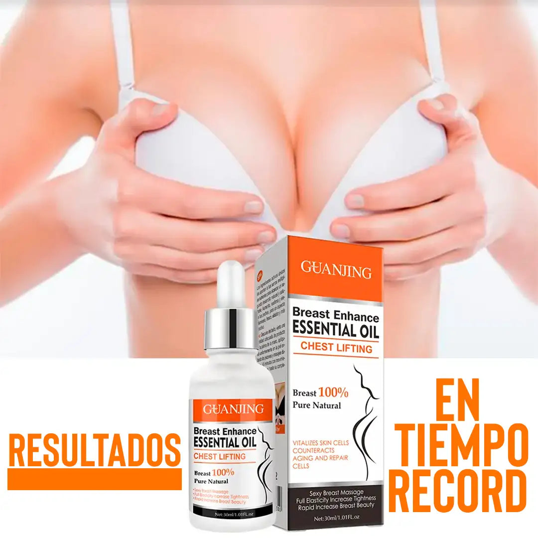 Aceite Reafirmante Big Boobs™ ¿Quieres tener unos Senos más Firmes y Llenos sin recurrir a una cirugía dolorosa?