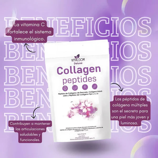 Colágeno Hidrolizado 5 en 1 ➕ Envío Gratis