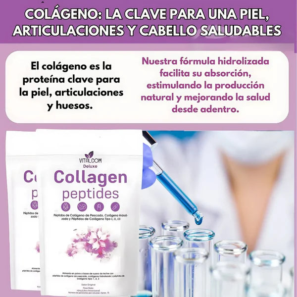 Colágeno Hidrolizado 5 en 1 ➕ Envío Gratis