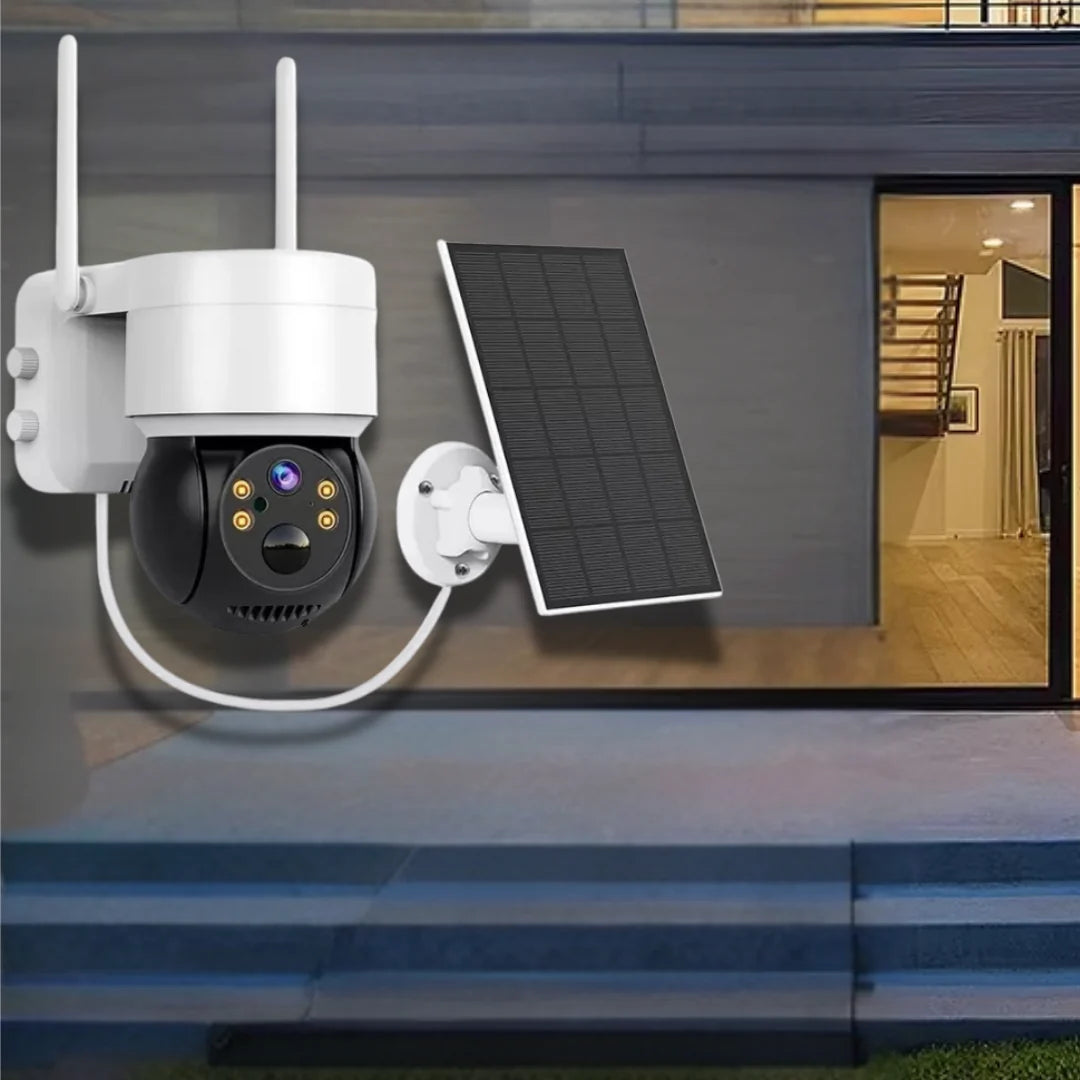 Cámara de Seguridad - Con Carga mediante panel solar.➕envio gratis (contamos solo con 40 unidades)