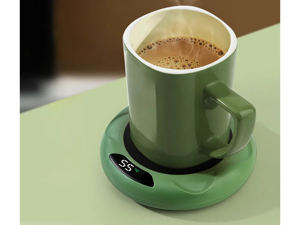 ♨️ Calentador de Bebidas Inteligente – Tu Café Siempre Caliente ☕Envío GRATIS