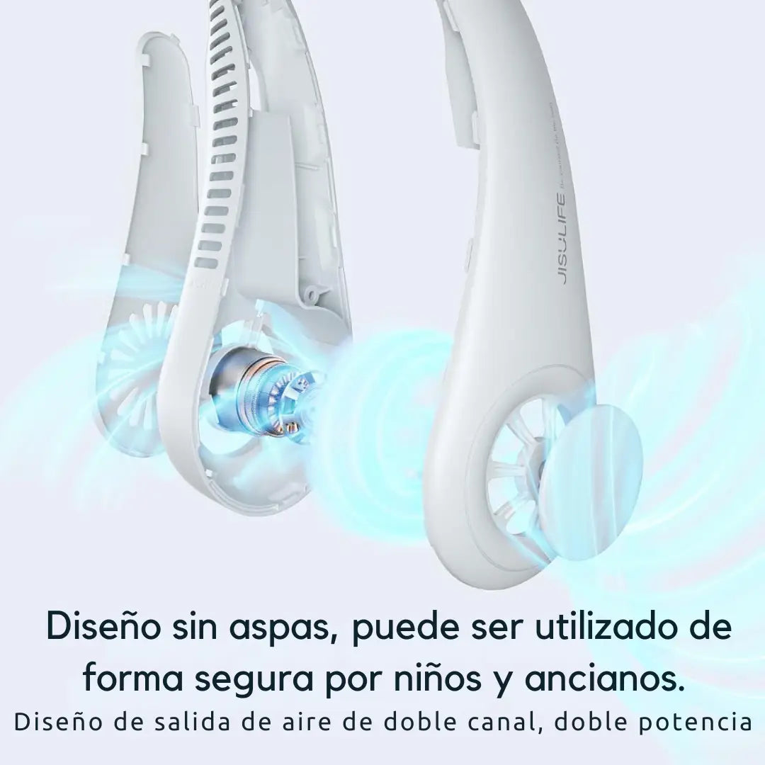 Ventilador Potente de Cuello Portátil ➕ Envío Gratis