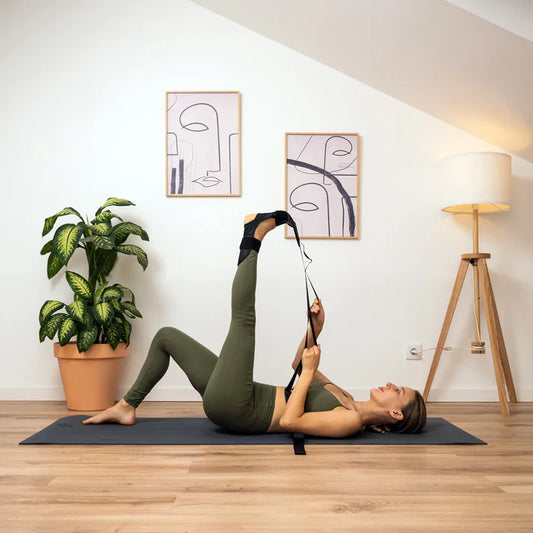 FlexiBien - Correa de Estiramiento Ortopédica ➕ Envío Gratis