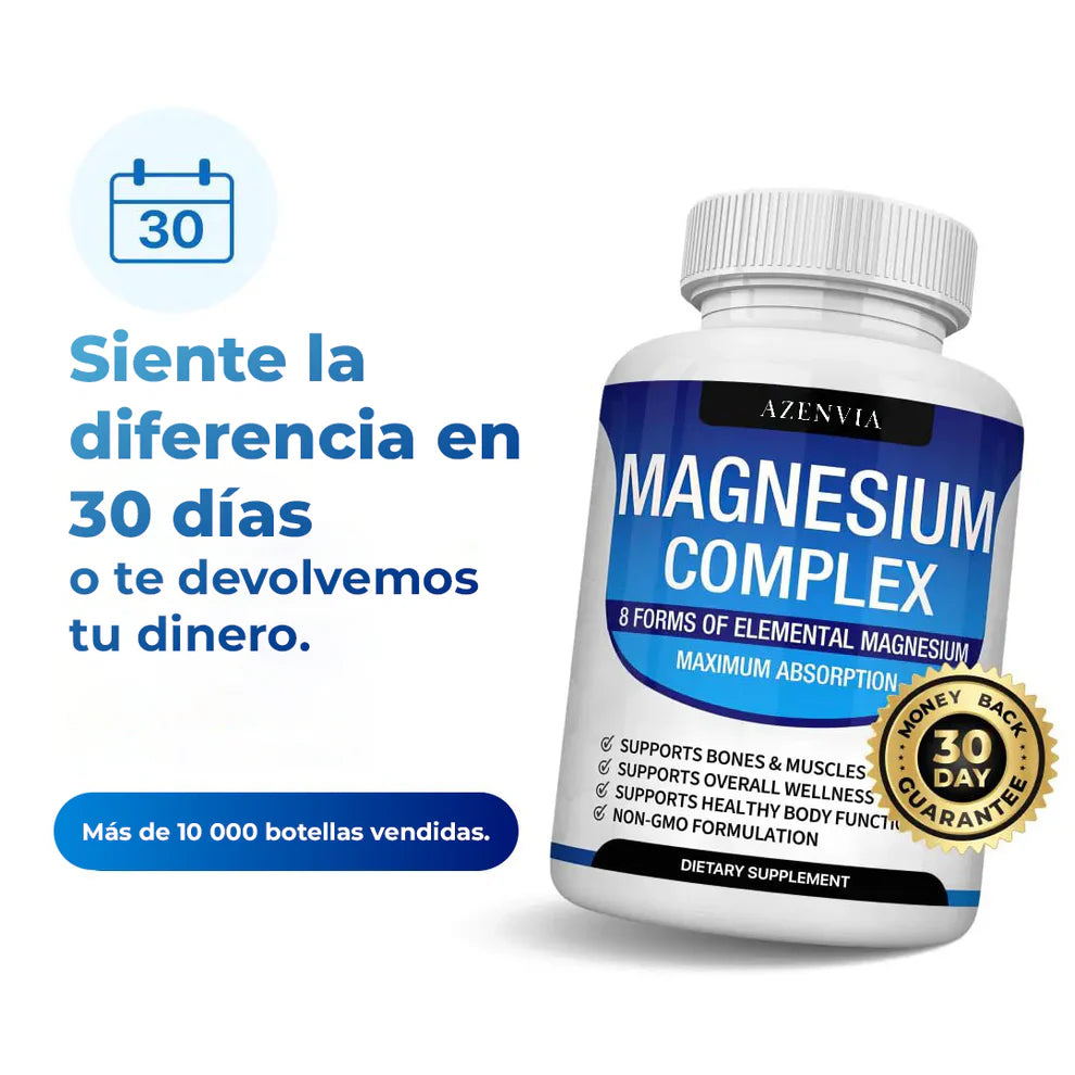 8-in-1 Magnesium Complex ORIGINAL IMPORTADO 🎁 Compra 1 Lleva 2 ➕ Envío Gratis