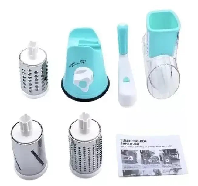 Cortemix PRO™ Corta Verduras, Frutas, Queso y Más en Solo 5–10 segundos