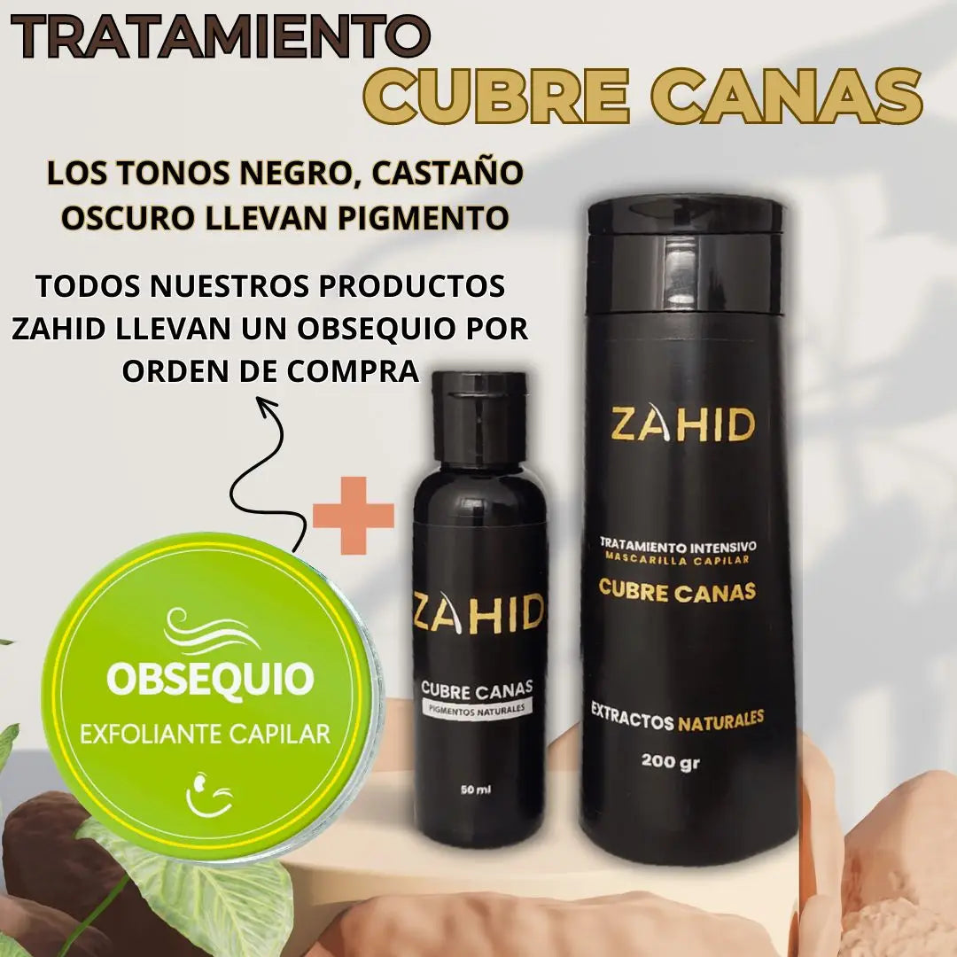 Shampoo Cubre Canas Instantáneo 🎁 Regalos por tu Compra ➕ Envío Gratis