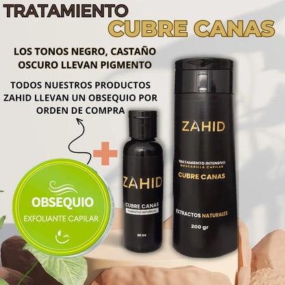 Shampoo Cubre Canas Instantáneo 🎁 Regalos por tu Compra ➕ Envío Gratis