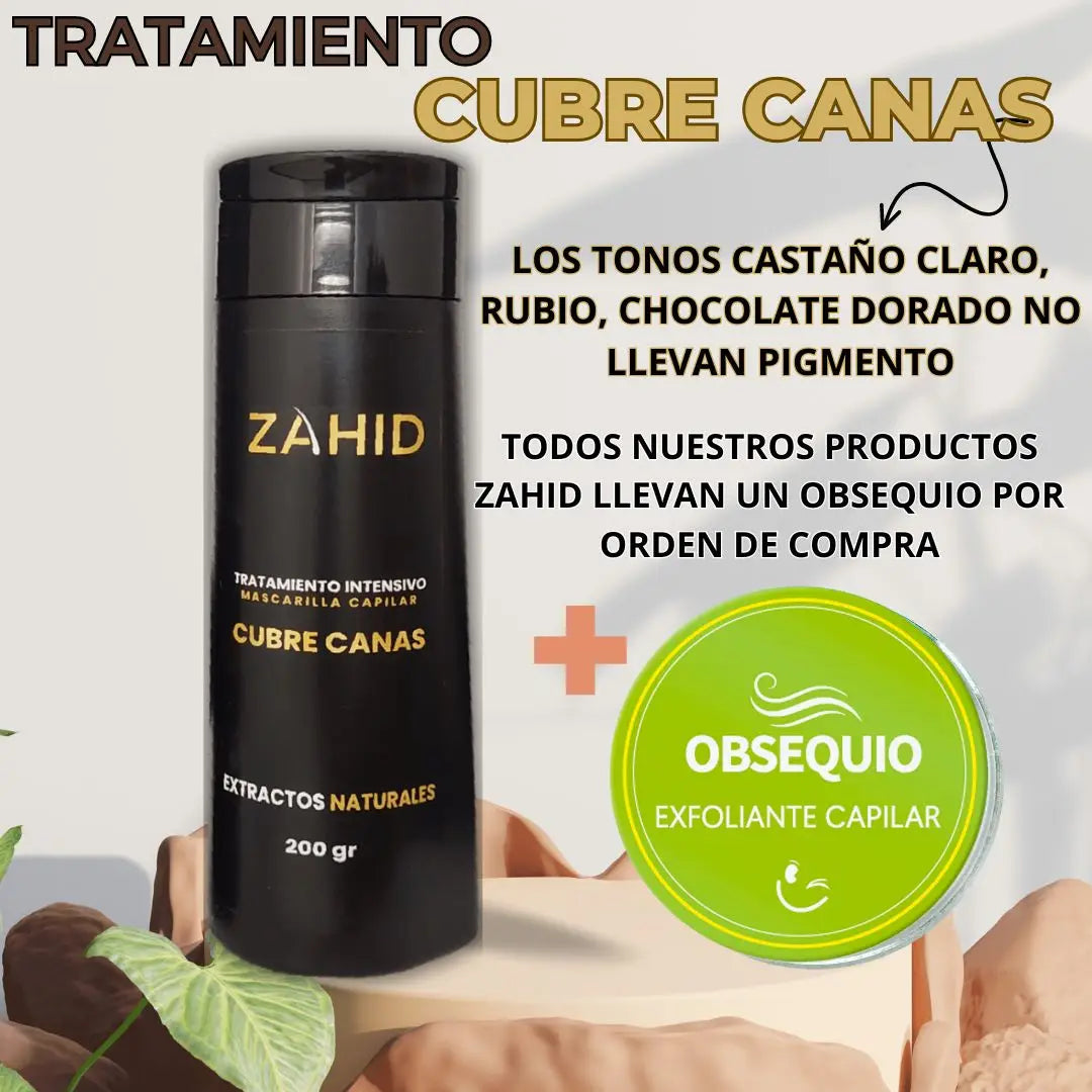 Shampoo Cubre Canas Instantáneo 🎁 Regalos por tu Compra ➕ Envío Gratis