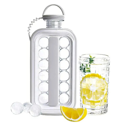 Botella Para Hacer Bolas De Hielo 2 en 1 ➕ Envío Gratis