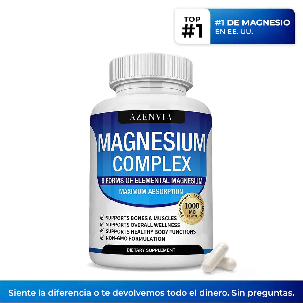 8-in-1 Magnesium Complex ORIGINAL IMPORTADO 🎁 Compra 1 Lleva 2 ➕ Envío Gratis