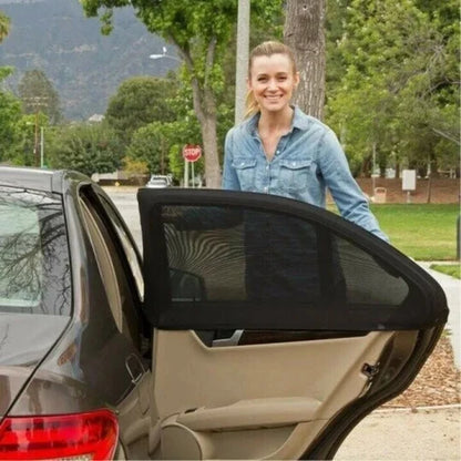 CarShades 🎁 Compra 1 Lleva 2 Tapasoles de Malla para Ventana de Auto ➕ Envío Gratis