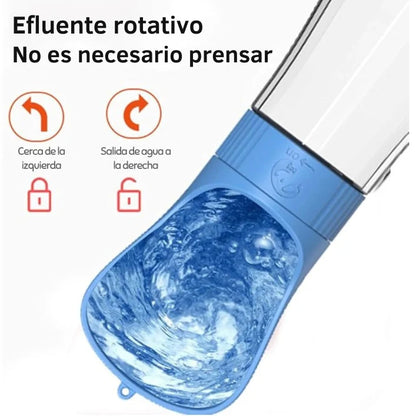 Bebedero Biberón 🎁 2 en 1 - Comedero y Bebedero ➕ Envío Gratis