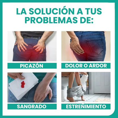Tratamiento Potente para Aliviar Hemorroides ➕ Envío Gratis