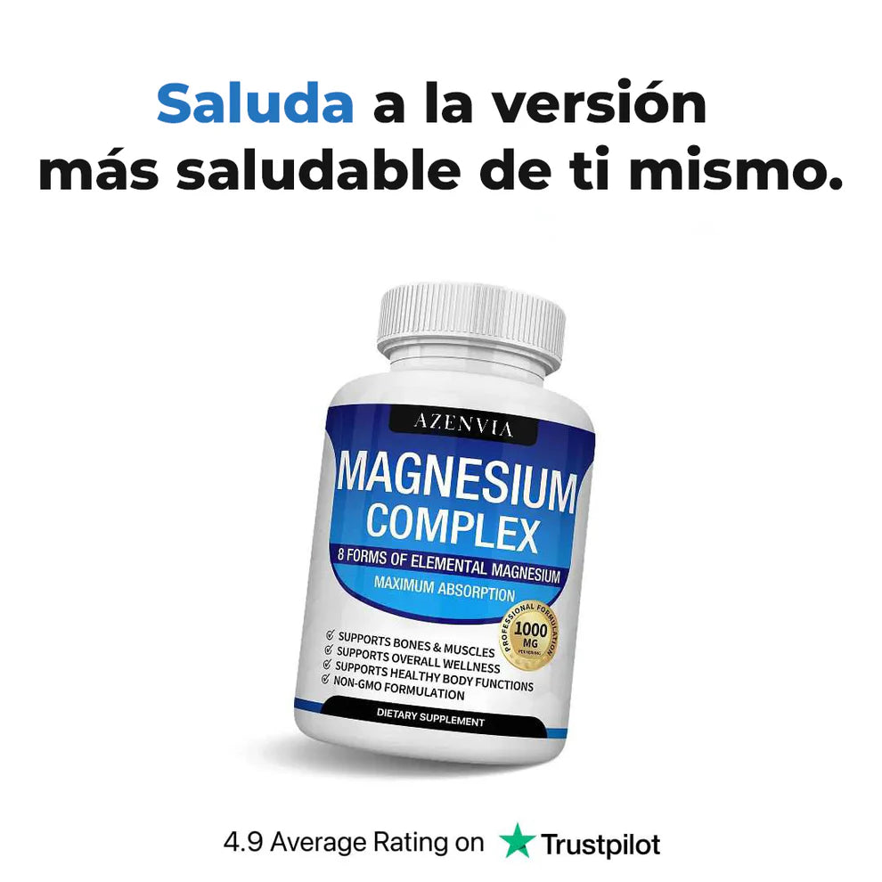 8-in-1 Magnesium Complex ORIGINAL IMPORTADO 🎁 Compra 1 Lleva 2 ➕ Envío Gratis