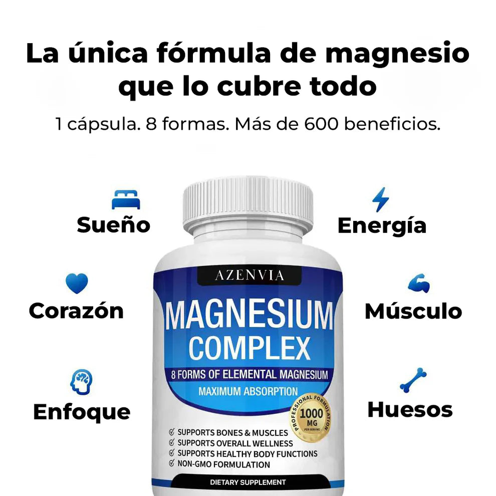 8-in-1 Magnesium Complex ORIGINAL IMPORTADO 🎁 Compra 1 Lleva 2 ➕ Envío Gratis