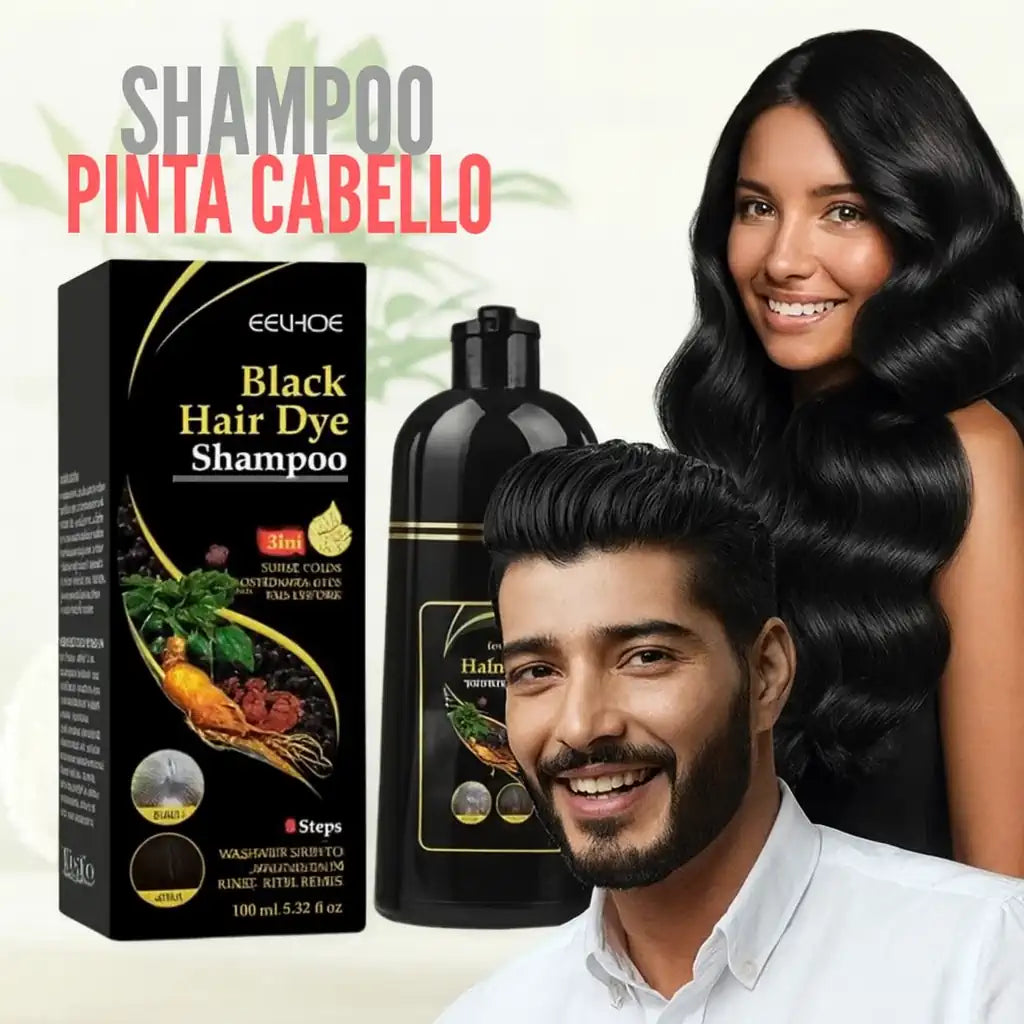 Anti-Gray™  Shampoo que elimina las canas y el cabello quebradizo 🎁 GRATIS TRATAMIENTO CAPILAR ➕ Envío Gratis