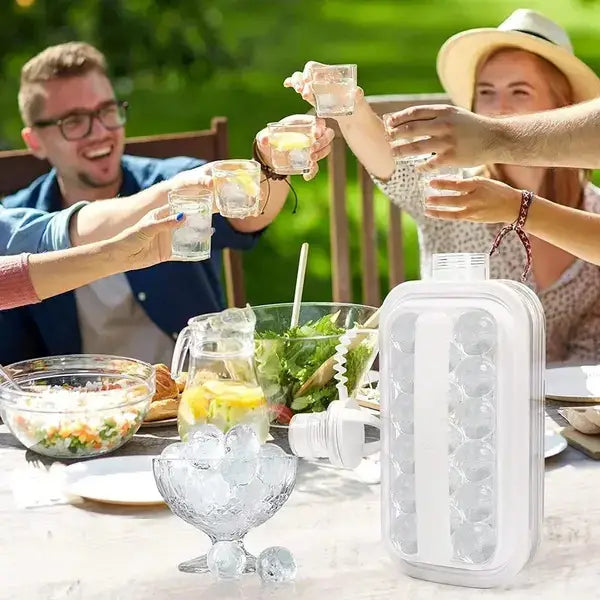 Botella Para Hacer Bolas De Hielo 2 en 1 ➕ Envío Gratis