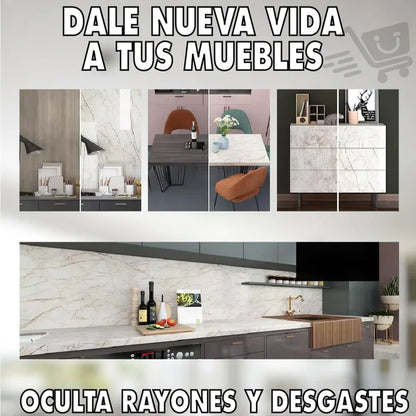 ADHESIVO TIPO MARMOL ✨ 2 METROS X 60CM CALIBRE 01 MM ➕ Envío Gratis