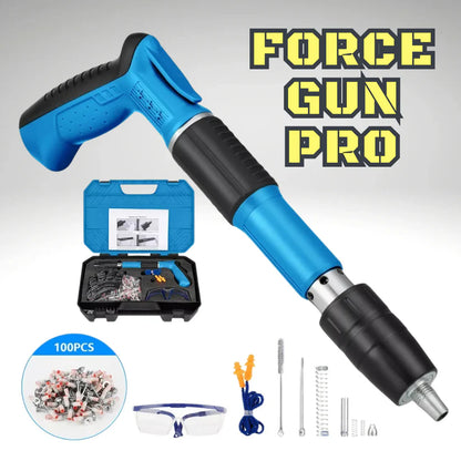 Potente Pistola de Clavos 🎁 Gratis Linterna Led Recargable ➕ Envío Gratis