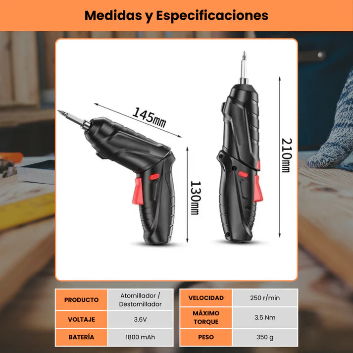 Destornillador Automático 47 PCS ➕ Envío Gratis