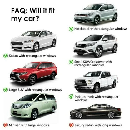 CarShades 🎁 Compra 1 Lleva 2 Tapasoles de Malla para Ventana de Auto ➕ Envío Gratis